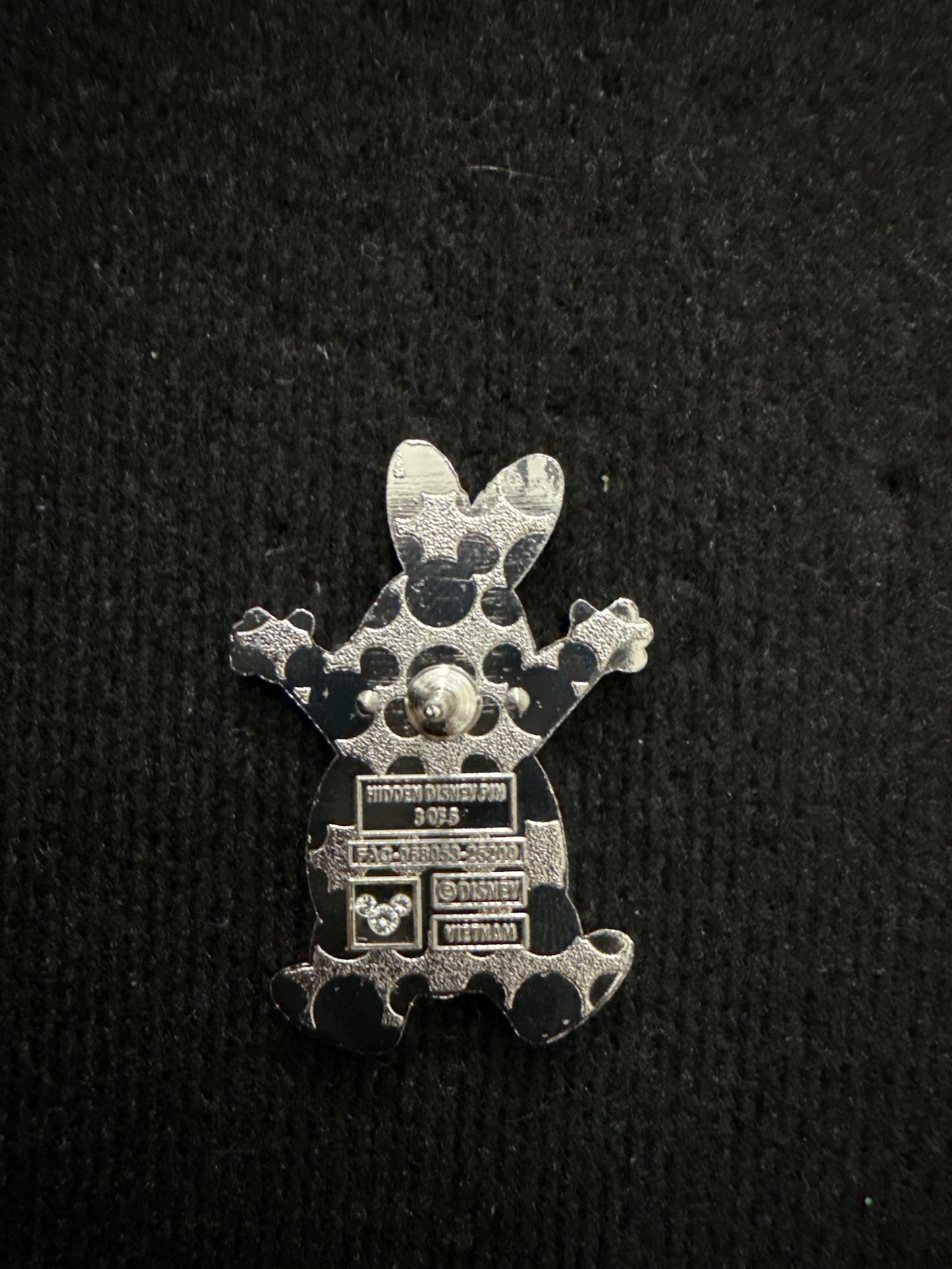 WDW Disney World Pin 2026 Hidden Mickey Wave A Holiday Chip Easter Egg M1