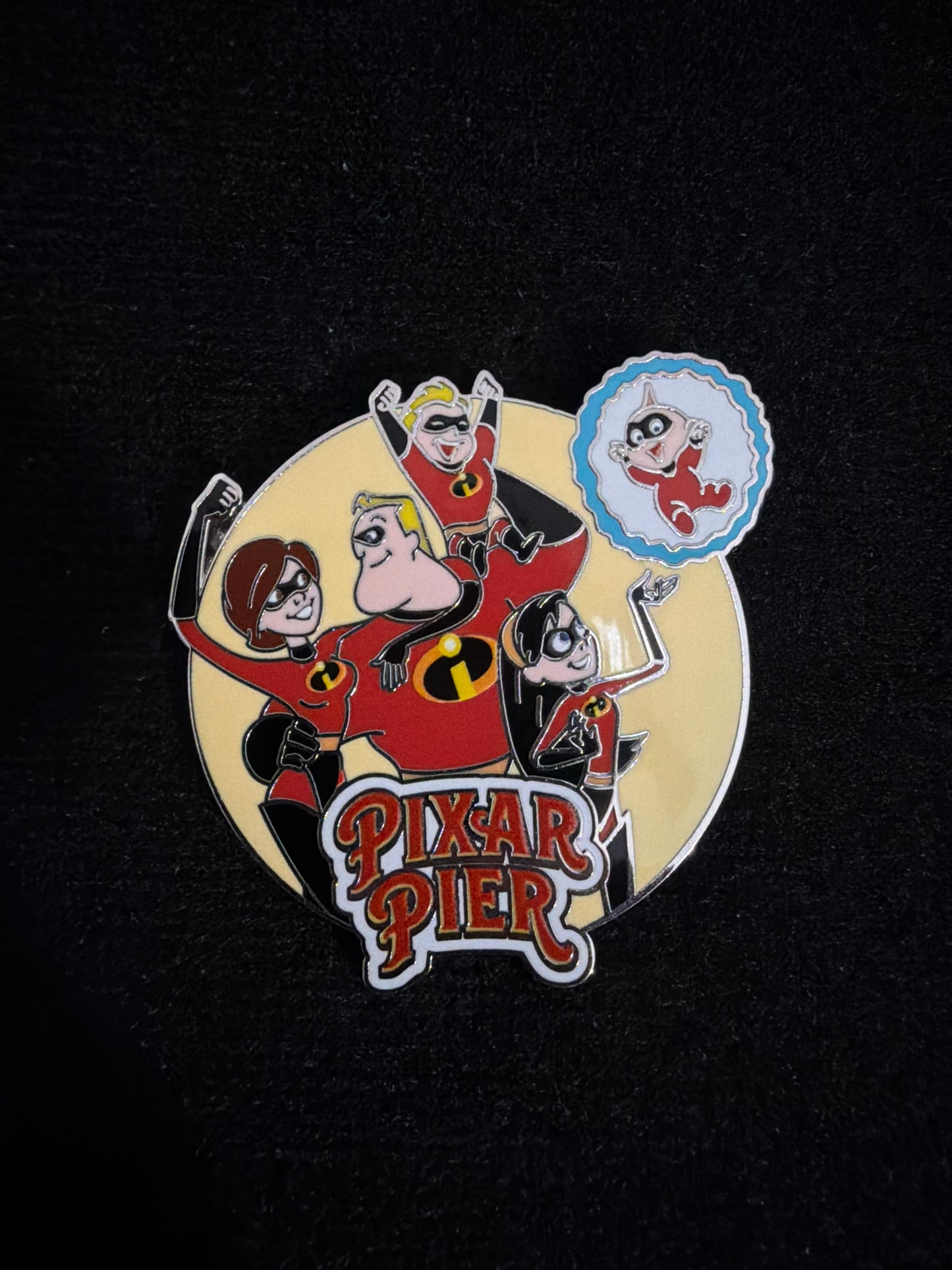 Disney Pin The Incredibles Pixar Pier Disney's California Adventure DCA DLR 2024