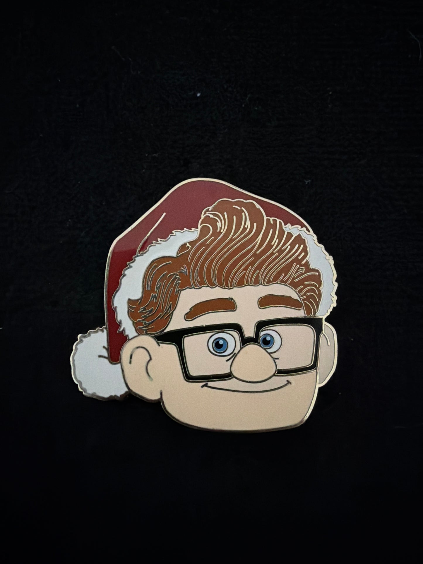 Disney DSSH DSF Toys For Tots 2021 Pixar UP Young Carl In Santa Hat Pin LE 400