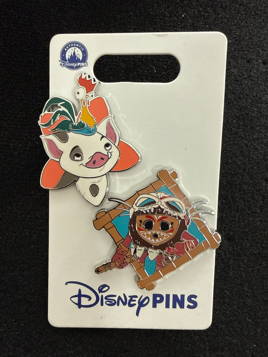 Pua, Hei Hei, and Coconut 2 Pin