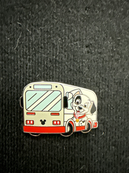 Dalmatian Bus - WDW 2026 Wave A Hidden Mickey Pin M1