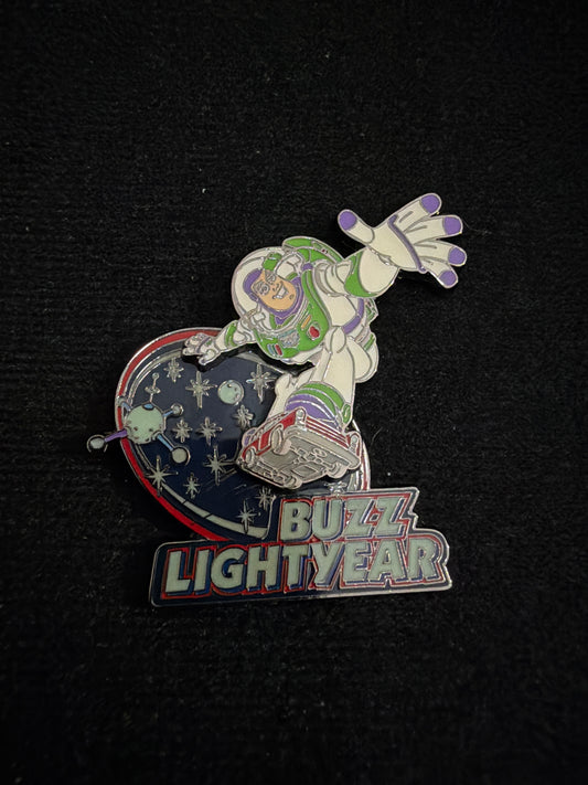 Disney Pin Buzz Lightyear Red Car Glow in the Dark