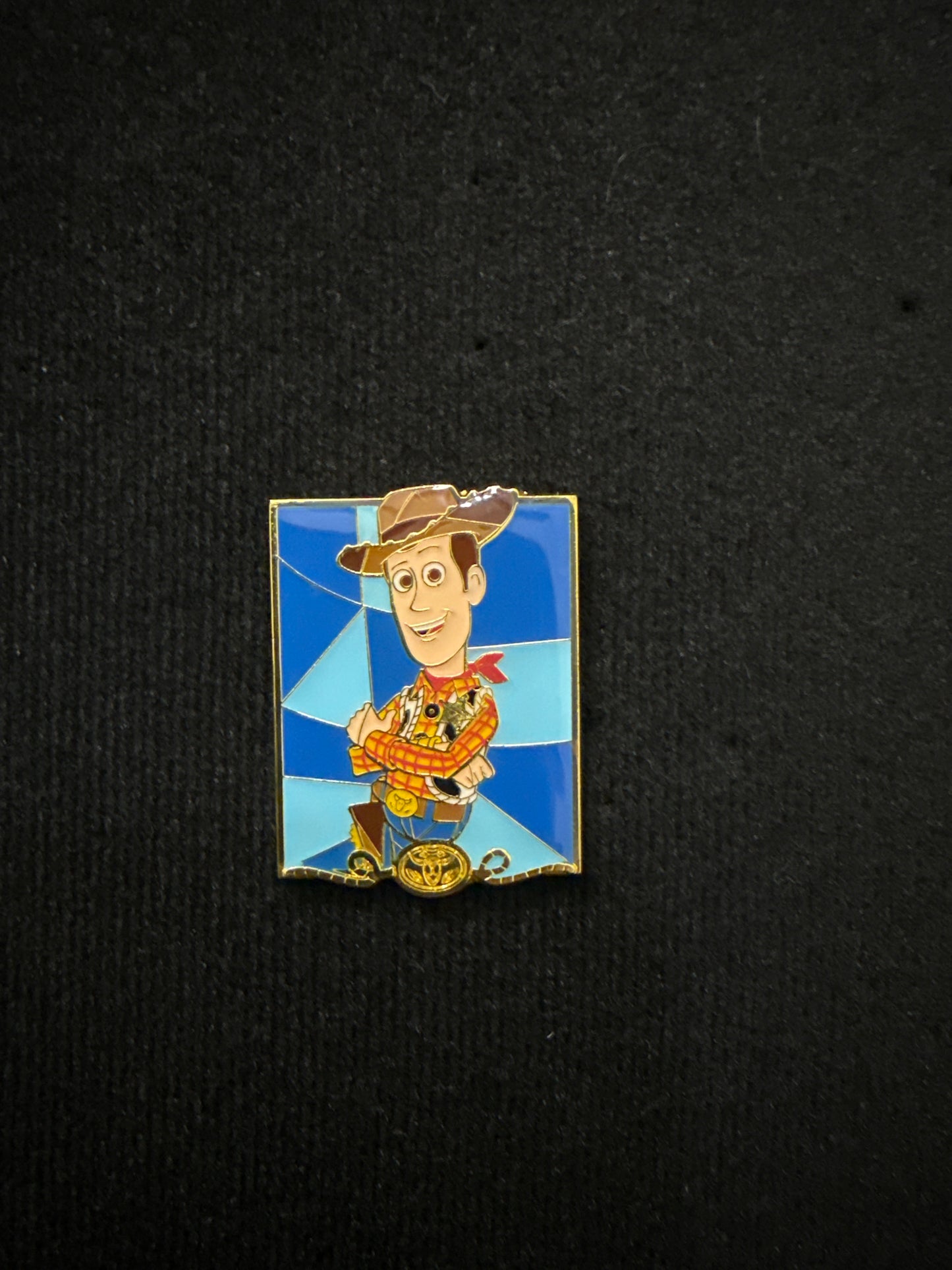 Loungefly Woody Stained Glass Enameled Pin