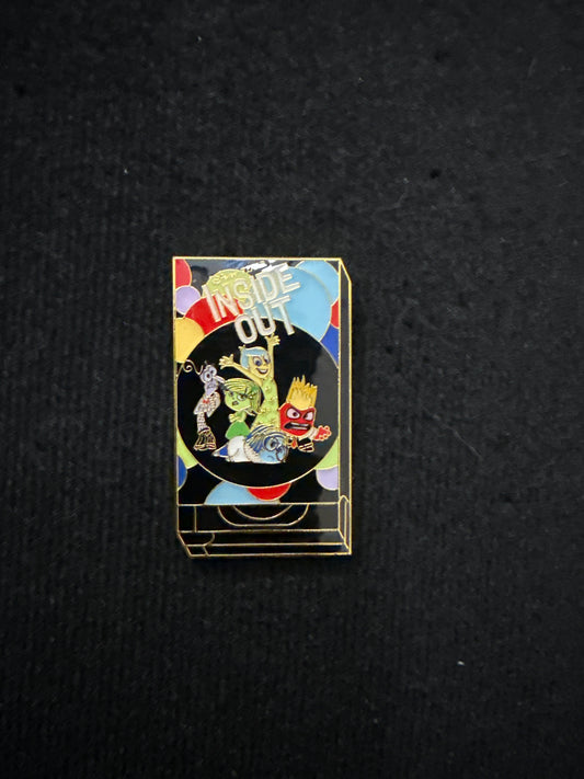 Loungefly Pixar VHS Cover Pin Inside Out