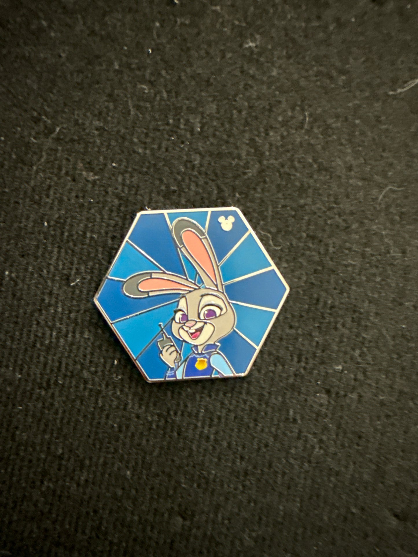 Judy Hopps Hexagon - WDW 2026 Wave A Hidden Mickey Pack M1