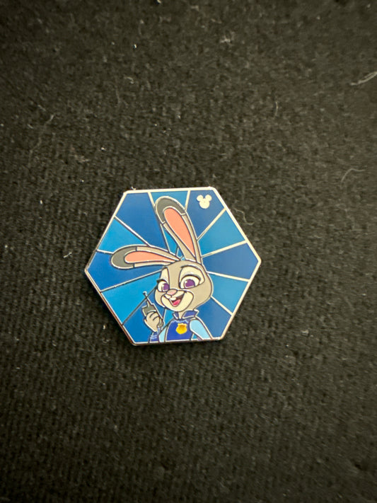 Judy Hopps Hexagon - WDW 2026 Wave A Hidden Mickey Pack M1