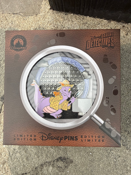 Epcot Figment Mini Jumbo Daring Detectives