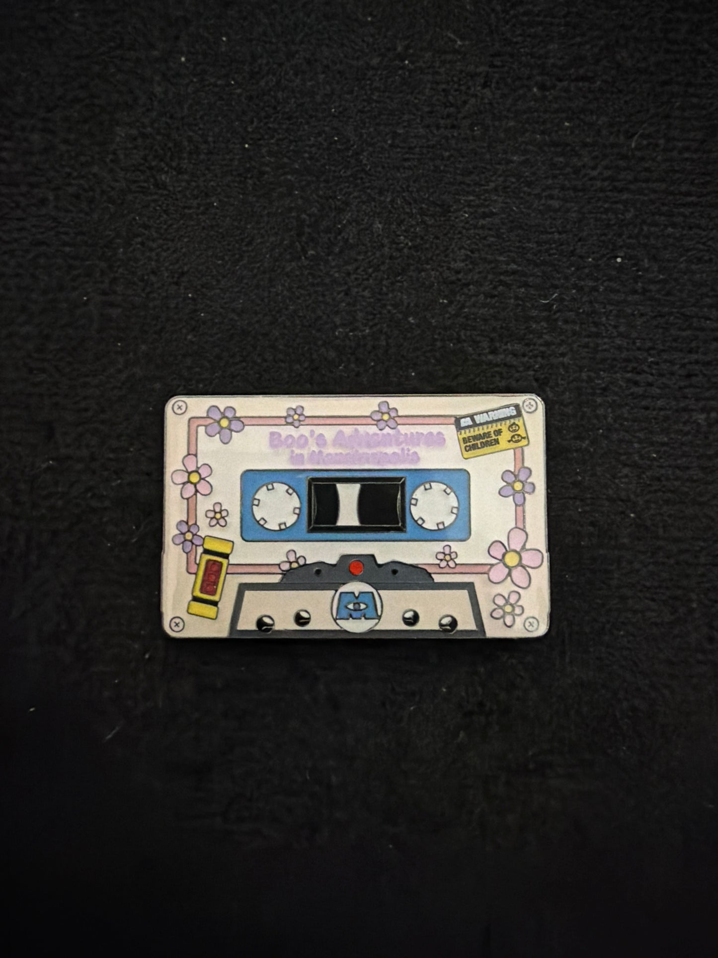 Monsters Inc. Disney Loungefly Pixar Cassette Mystery Pin 2025