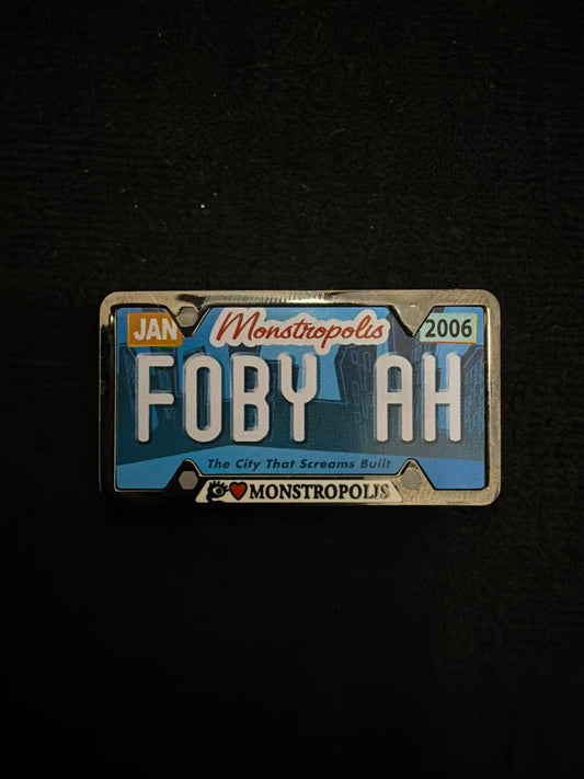 Disney WDI - Monster's Inc. - Monstropolis License Plate LE500