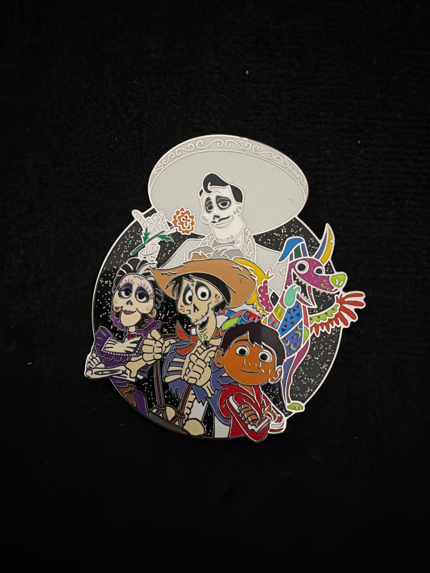 Disney Parks Coco Group Cluster Pin New 2026