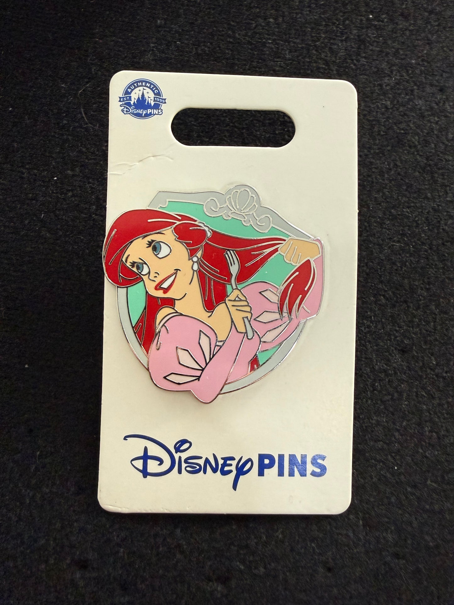 Ariel Brushing Hair with Fork