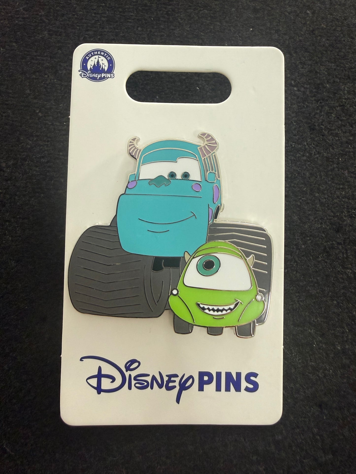 Mike & Sully as Monster Trucks!